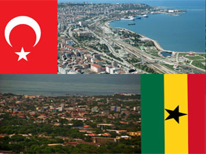 Samsun'a Afrikalı kardeş