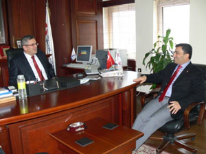 Altunbaş'tan Zeki Yumbul'a ziyaret