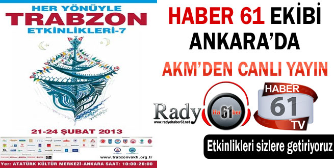 Ankara AKM'den Canlı Yayın