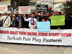 Temiz futbol için horon teptiler