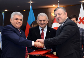 Kars'tan Bakü'ye demiryolu projesi