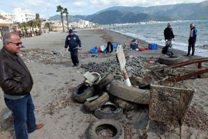 Marmaris'te denizden çıkanlar şok etti