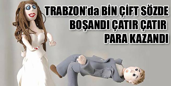 Trabzon’da kaç çift anlaşmalı boşandı?