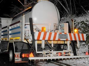 Trabzon Belediyesi'nden kar mesaisi