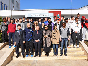 Kızılcık'tan Trabzonspor'a ziyaret