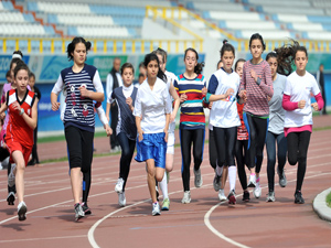 Trabzon'da 100 öğrenci yarıştı