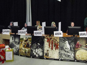 Trabzon'da kadın çiftçiler yarıştı