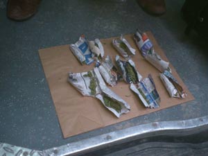 Trabzon esrar operasyonu kamerada