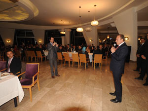 Şehit aileleri ve Gaziler yemekte buluştu