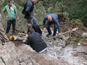 Giresun'da define avı!