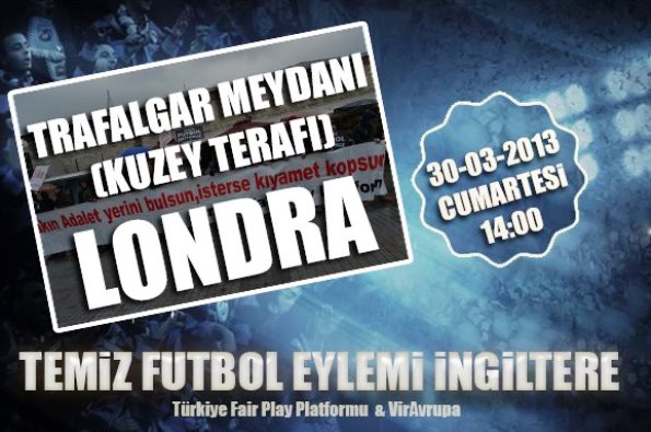 Temiz Futbol eylemi İngiltere'de!