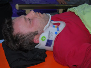 Cuma namazına giderken motorsiklet çarptı!