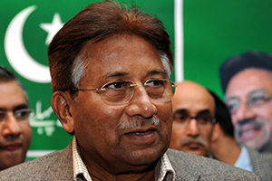 Pervez Müşerref ülkesine döndü