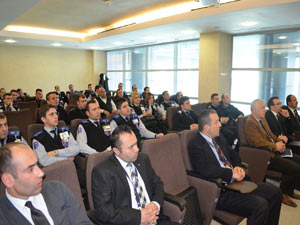 Trabzon polisi eğitim verdi