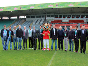 FİFA U20 Dünya Kupası Heyeti Rize'de