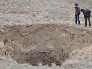 Kars'ta 'göktaşı' paniği!