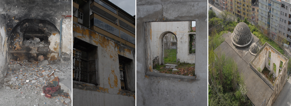 Tarihi hamamda büyük rezalet