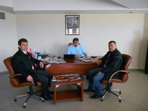 Saha komserlerinden TSYD'ye ziyaret