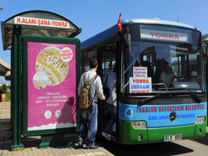 Trabzon Belediyesi itinalı çalışıyor