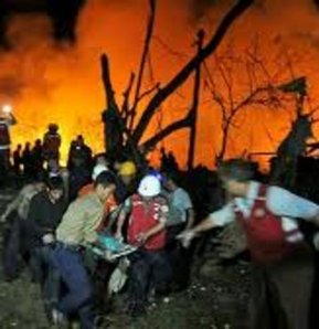 13 çocuk yanarak can verdi!