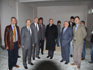 Kızılcık Sürmene'de incelemelerde bulundu