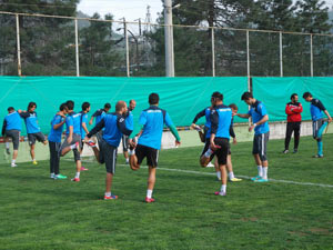Giresunspor'da hazırlıklar sürüyor
