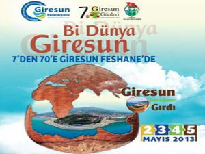 7.Giresun günleri 2 Mayıs'ta başlıyor