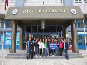 Rize Folklor ekibi Giresun'da ter dökecek