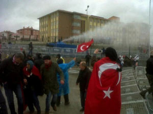 Silivri savaş alanına döndü