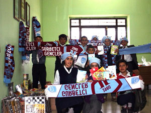 Taraftardan örnek hareket