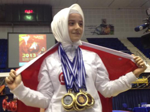 Trabzonlu  sporcuya Avrupa çelmesi