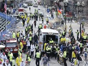 Boston Maratonu kana bulandı