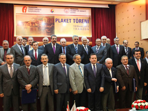 Trabzon'da Vergi rekortmenleri ödüllerini aldı