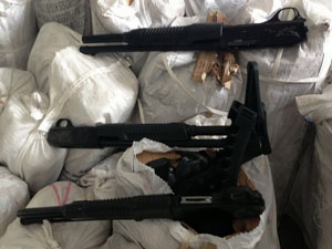 Savaş başlatacak kadar silah yakalandı!