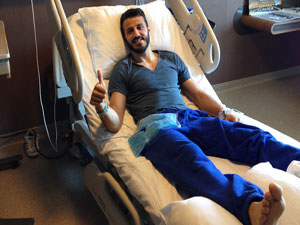 1461'in yıldızı ameliyat oldu!