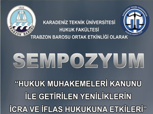 KTÜ’de Hukukçuların zirvesi başlıyor