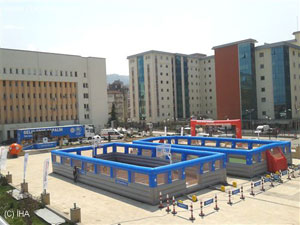 Spor Tırı Rize'ye geldi