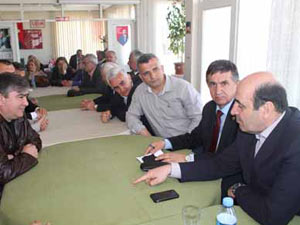 Fiskobirlik mağdurları CHP heyeti ile görüştü