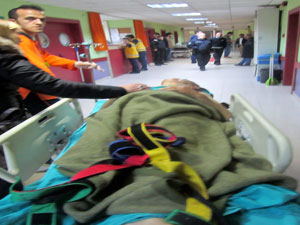 Trabzon yolunda kaza 1 ölü 3 yaralı