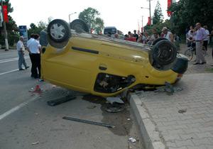 Ordu'da Zincirleme Kaza