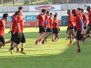 Trabzonspor Kayserisor'a hazırlanıyor