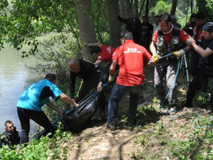 Serinlemek için girdi, çıkamadı