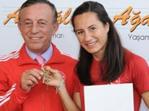 Trabzonlu işadamından sporculara hibe