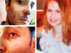 "Karım içip içip beni dövüyor!"