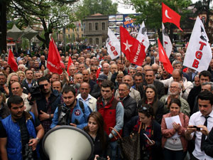 Trabzon'da akil insanlar protestosu