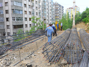 Trabzon'da yol sorunu çözülüyor