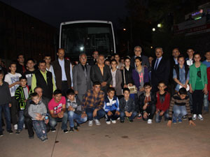 Rizeli öğrenciler Çanakkale yolunda