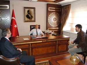 Tolga'dan Vali Kızılcık'a ziyaret