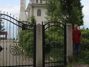 Rize'de bir ilginç kapı!