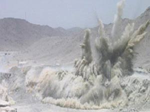 Giresun'da Taş ocağında patlama